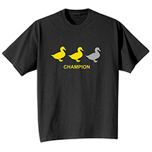 Alternate Image 1 for Duck Duck Gray Duck T-Shirt or Sweatshirt