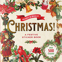 Product Image for Merry and Bright Christmas Sticker Book (Paperback)