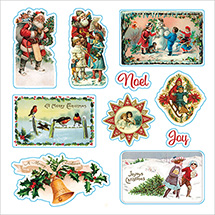 Alternate Image 6 for Merry and Bright Christmas Sticker Book (Paperback)