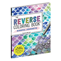 Alternate Image 1 for Reverse Coloring Book: Mindful Journeys (Paperback)