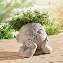 Product Image for Large Peaceful Monk Planter