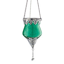 Alternate Image 5 for Mercury Glass Hanging Tealights