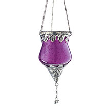 Alternate Image 6 for Mercury Glass Hanging Tealights