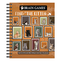 Product Image for Find the Kitten Brain Games Picture Book
