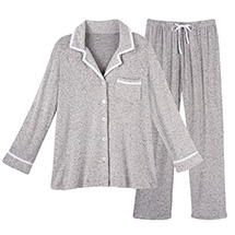 Alternate Image 2 for Comfort Knit Pajamas