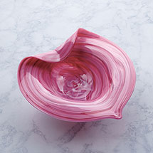 Alternate Image 1 for Art Glass Heart Bowl