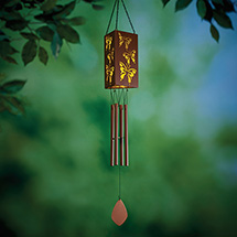 Product Image for Solar Butterfly Windchime