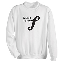 Alternate Image 2 for Musical Puns T-Shirt or Sweatshirt