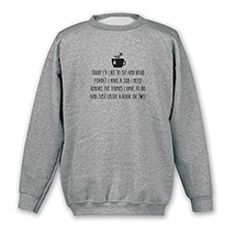 Alternate Image 2 for Sit and Read T-Shirt or Sweatshirt