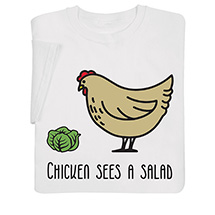Product Image for Chicken Sees a Salad