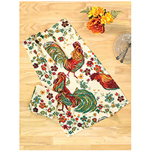 Alternate Image 3 for Rooster Tea Towels - Set of 2