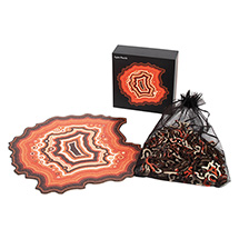 Alternate Image 6 for Wooden Geode Puzzle
