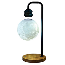 Alternate Image 1 for Levitating Moon Table Lamp