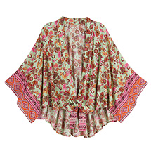Product Image for Arabella Tie-Front Kimono Jacket