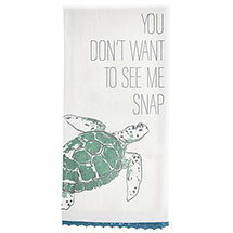 Alternate Image 1 for Don't Snap Tea Towel
