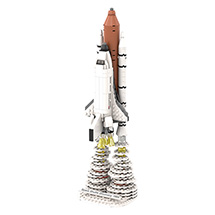 Alternate Image 1 for Atom Brick Space Shuttle Discovery