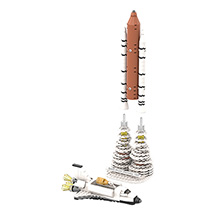 Alternate Image 2 for Atom Brick Space Shuttle Discovery