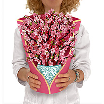 Alternate Image 1 for Pop Up Flower Bouquet Card