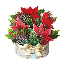 Pop-Up Holiday Bouquet Card