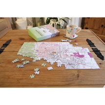 Alternate Image 4 for Personalized Hometown Jigsaw Puzzle