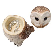 Alternate image Owl Pot Bellys&reg; Boxes - Barn Owl