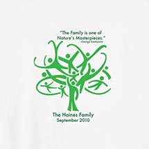 Alternate image for Personalized Family T-Shirt or Sweatshirt