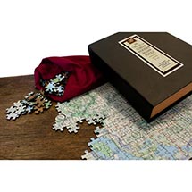 Alternate image for Personalized Hometown Jigsaw Puzzle - Heirloom Edition