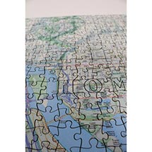 Alternate image Personalized Hometown Jigsaw Puzzle - Heirloom Edition