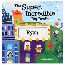 Alternate image for Super Incredible Big Brother Personalized Book