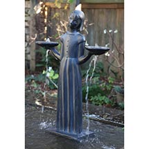 Alternate image for Savannah's Bird Girl (Large Fountain)