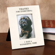 Alternate Image 1 for "Thanks for Everything" Pet Memorial Frame - 4' x 6' Photos