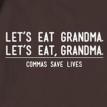 Alternate image for Commas Save Lives Shirts
