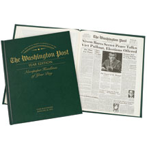 Alternate Image 2 for Personalized Washington Post Birthday Newspaper - A complete copy from the day you were born