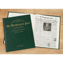 Alternate Image 3 for Personalized Washington Post Birthday Newspaper - A complete copy from the day you were born