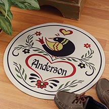 Alternate image for Personalized Hex Sign Doormat