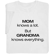 Product Image for Personalized Knows A Lot T-Shirt or Sweatshirt