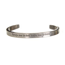 Alternate image for Note To Self Inspirational Lead-Free Pewter Cuff Bracelet