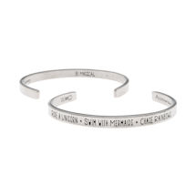 Alternate Image 9 for Note To Self Inspirational Lead-Free Pewter Cuff Bracelet