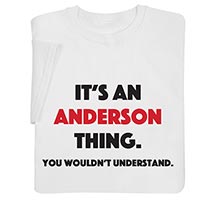 Alternate Image 2 for Personalized You Wouldn't Understand T-Shirt or Sweatshirt