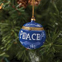 Alternate image Porcelain Surprise Christmas Ornaments