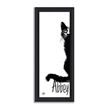 Personalized Cat Print - Framed