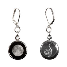 Custom Moon Phase Moonglow Earrings