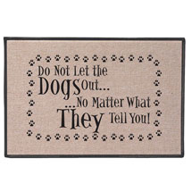 Alternate Image 1 for Do Not Let the Dog/Cat Out Doormat