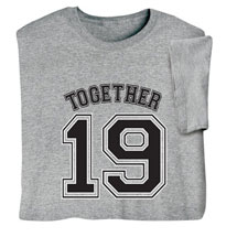 Product Image for Personalized 'Together' T-Shirt or Sweatshirt