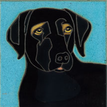 Alternate image for Dog Art Tiles