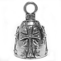 Alternate image for Guardian Bell Pewter Keychain