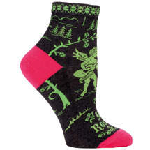 Alternate image for You Rocket Women's Ankle Socks