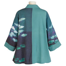 Alternate image for Water Lilies Swing Jacket