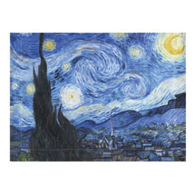 Alternate image for Van Gogh Starry Night Painting Set of 2 Shams