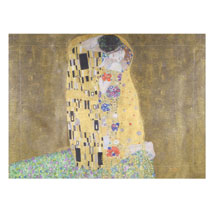 Alternate image for Klimt The Kiss Painting Set of 2 Shams